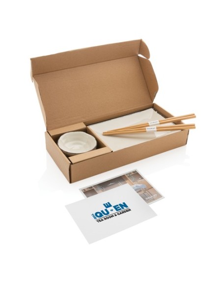 Vajilla de sushi Ukiyo para dos