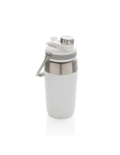 Botella al vacío de acero inoxidable con tapa doble función 2