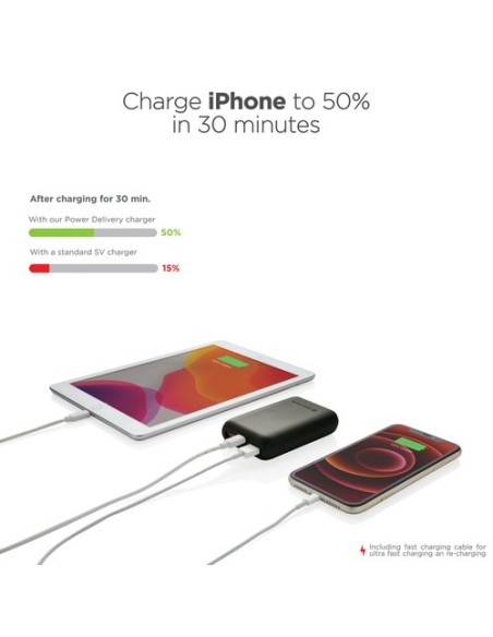 Powerbank Alameda Urban Vitamin de 10000 mAh PD