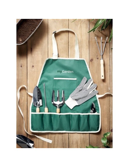 GREENHANDS Delantal herramientas jardín