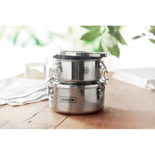 ELLES Set fiambreras de acero inox