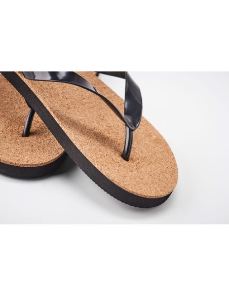 BOMBAI L Chanclas de playa de corcho L