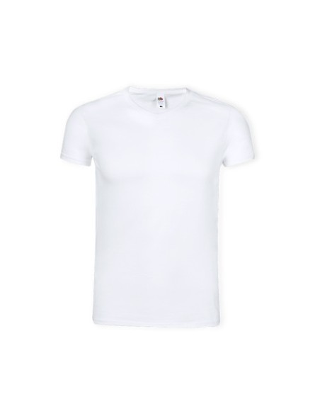 Camiseta Adulto Blanca Iconic VNeck