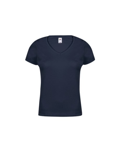 Camiseta Mujer Color Iconic VNeck
