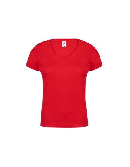 Camiseta Mujer Color Iconic VNeck