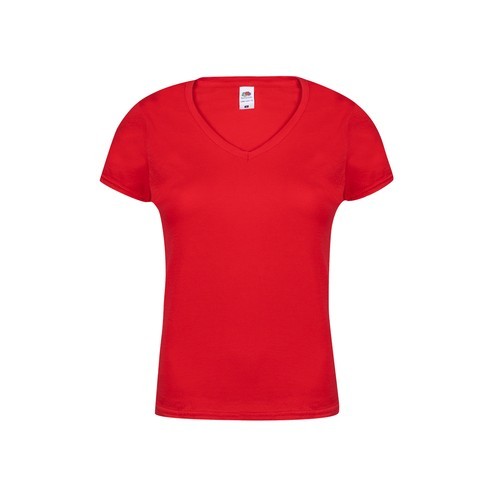 Camiseta Mujer Color Iconic VNeck
