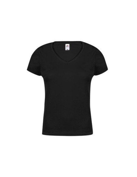 Camiseta Mujer Color Iconic VNeck