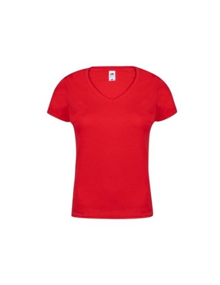 Camiseta Mujer Color Iconic VNeck