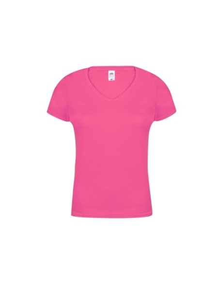Camiseta Mujer Color Iconic VNeck