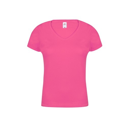 Camiseta Mujer Color Iconic VNeck