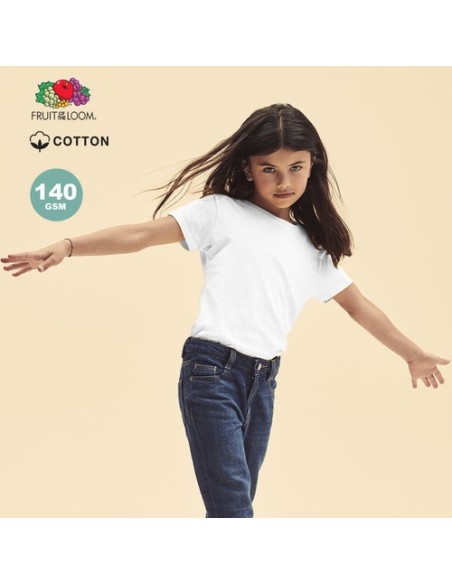 Camiseta Niña Blanca Iconic