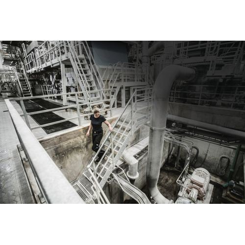 Camiseta cuello redondo mujer