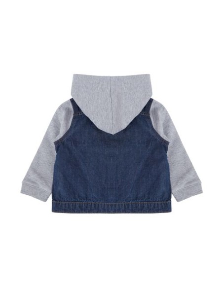 Chaqueta vaquera con capucha niños