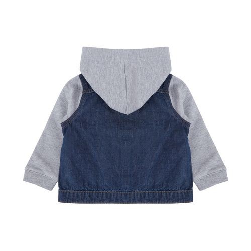 Chaqueta vaquera con capucha niños