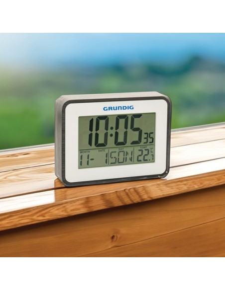 Estación meteorológica Grundig con alarma y calendario
