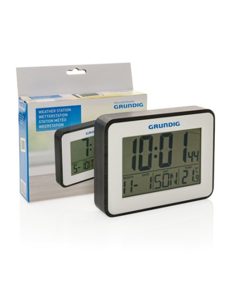 Estación meteorológica Grundig con alarma y calendario