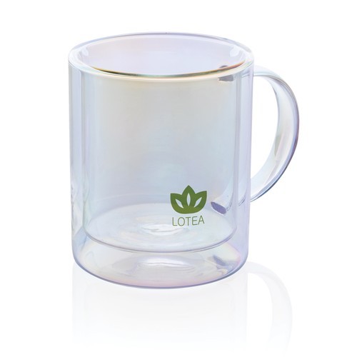 Taza de lujo de vidrio galvanizado de...