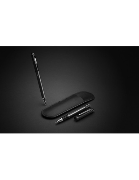 Juego de bolígrafos Swiss Peak deluxe en estuche de PU