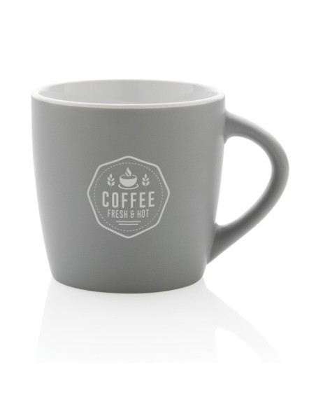 Taza de cerámica con interior de color 300ml