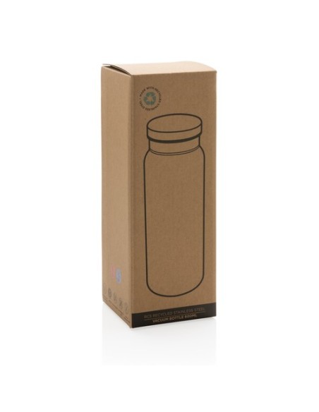 Botella al vacío de acero inoxidable reciclado RCS 600ML