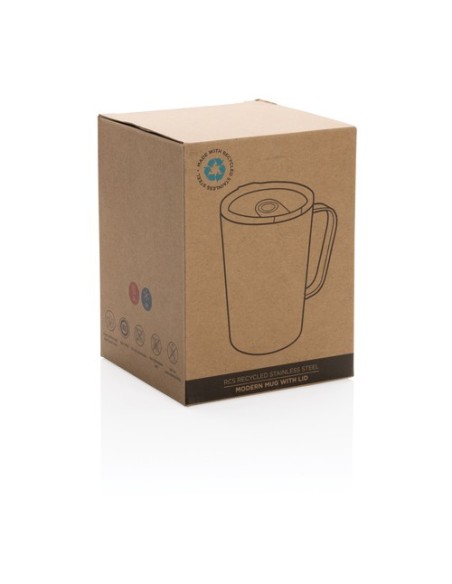 Taza al vacío RCS de acero inoxidable reciclado con asa