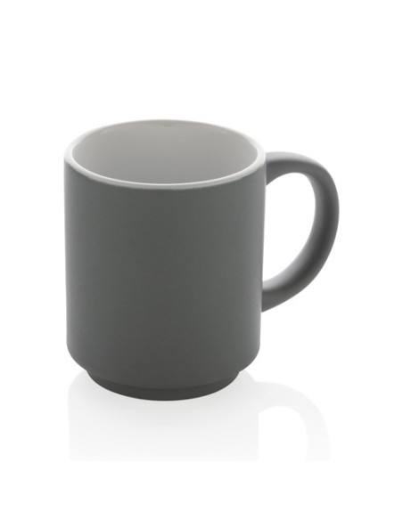 Taza apilable de cerámica 180ml