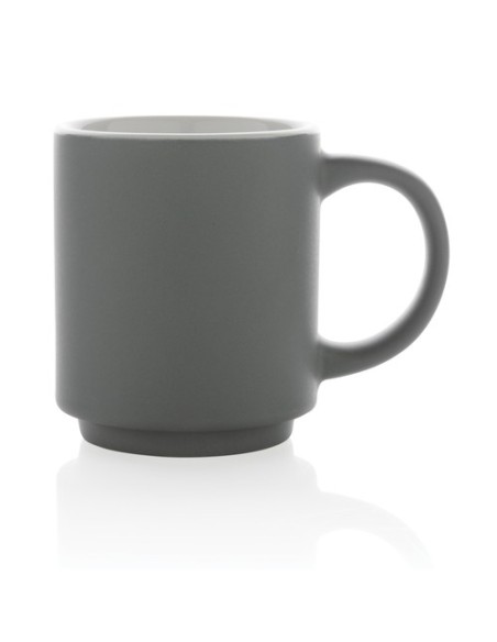 Taza apilable de cerámica 180ml