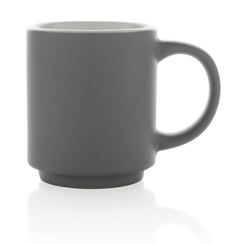 Taza apilable de cerámica 180ml
