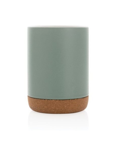 Taza de cerámica con base de corcho 280ml
