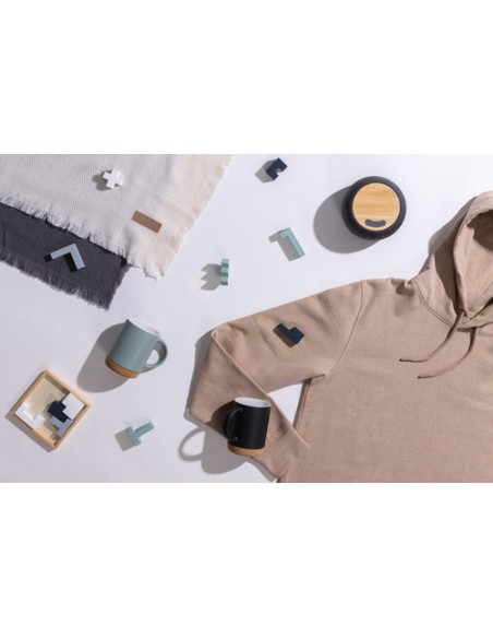 Taza de cerámica con base de corcho 280ml