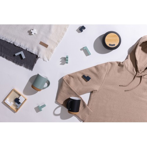 Taza de cerámica con base de corcho...