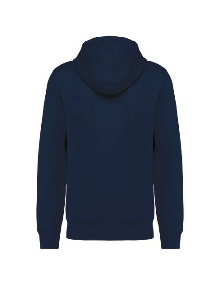 Sudadera ecorresponsable french terry  capucha y cremallera  Unisex