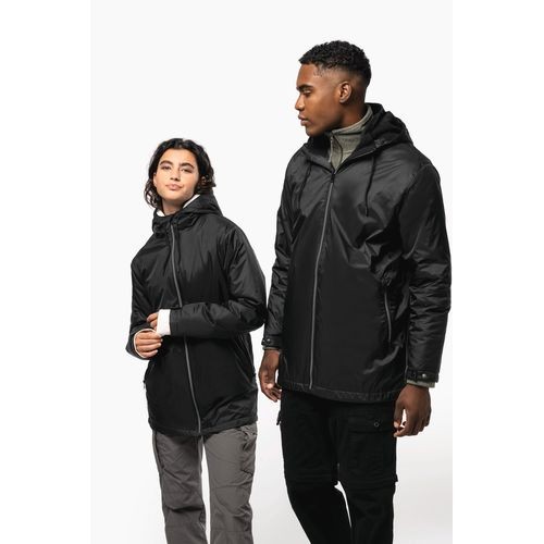 Chaqueta con capucha y forro de...