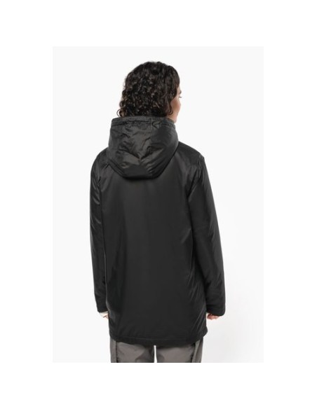 Chaqueta con capucha y forro de micropolar  Unisex