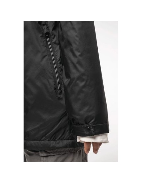 Chaqueta con capucha y forro de micropolar  Unisex