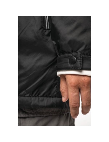 Chaqueta con capucha y forro de micropolar  Unisex