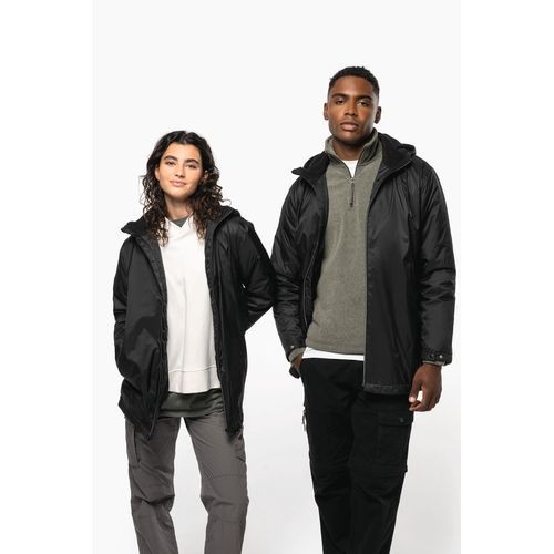 Chaqueta con capucha y forro de...