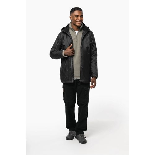 Chaqueta con capucha y forro de...