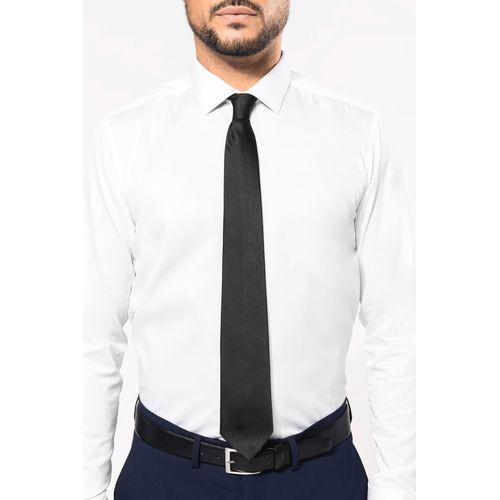 Corbata sarga de seda hombre