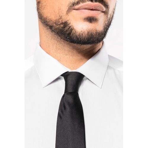 Corbata sarga de seda hombre