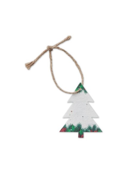 TREESEED Adorno navideño papel semillas