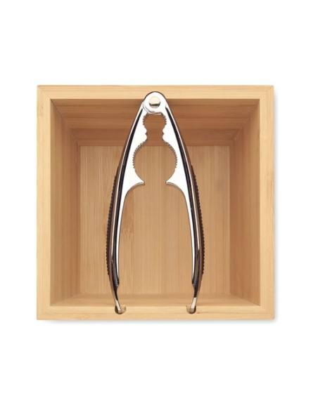 NUEZ Bol bambú con cascanueces