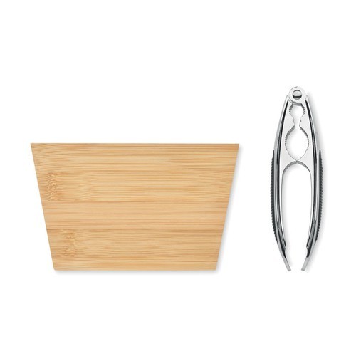 NUEZ Bol bambú con cascanueces