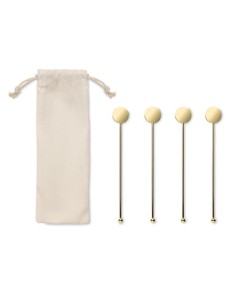 TAMANGO Set agitadores de acero inox 2