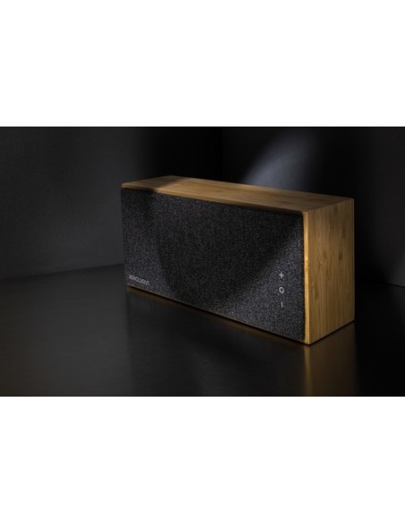 Altavoz Wynn inalámbrico 20W de bambú