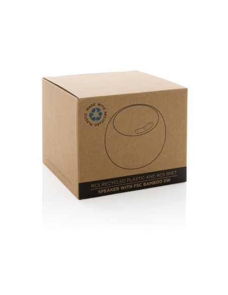 Altavoz RCS RplasticPET bambú 5W