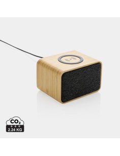 Altavoz inalámbrico RCS Rplastic con bambú 5W