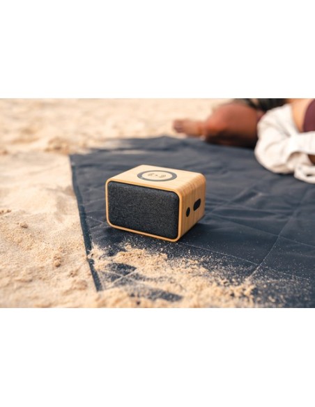 Altavoz inalámbrico RCS Rplastic con bambú 5W