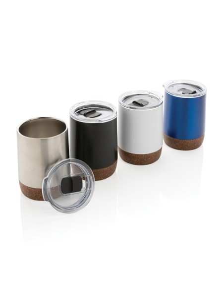 Taza de café al vacío pequeña de corcho RCS Resteel