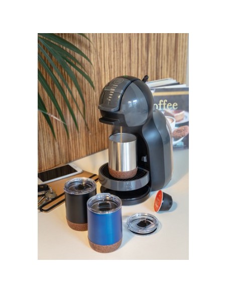 Taza de café al vacío pequeña de corcho RCS Resteel
